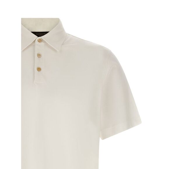 Zanone Men's Cotton Silk Polo Shirt